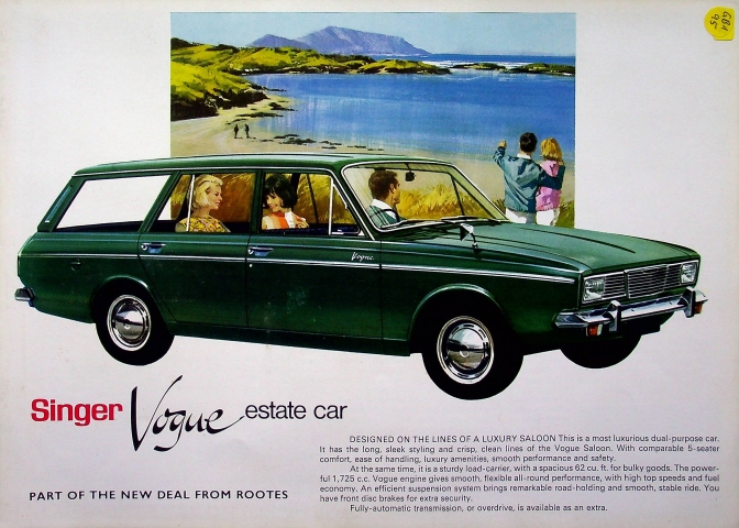 Singer Vogue Estate Prospekt 196?