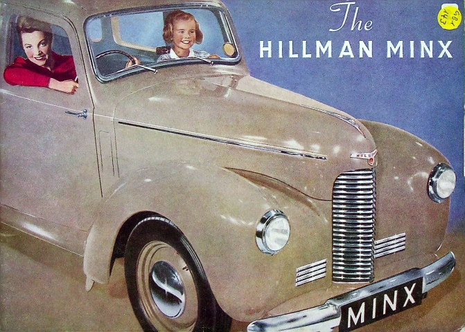 Hillman Minx Prospekt 195?