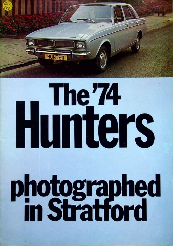 Chrysler Hunter Prospekt 10/1973