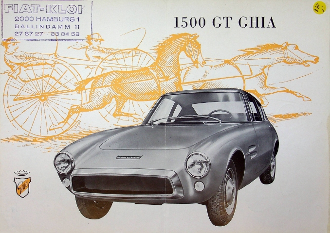 Ghia 1500 GT Prospekt 196?