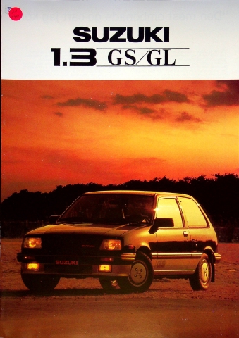 Suzuki Alto 1.3 GS GX - Schweden - Prospekt 198?
