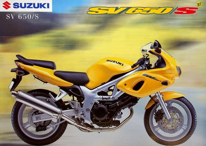 Suzuki SV 650 S Prospekt 12/1998