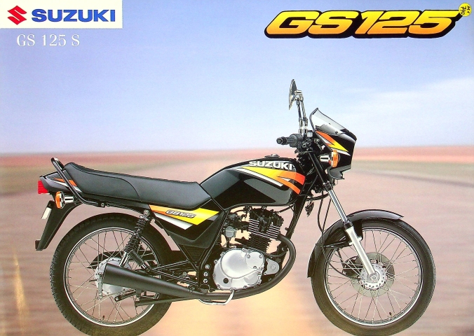 Suzuki GS 125 S Prospekt 12/1998