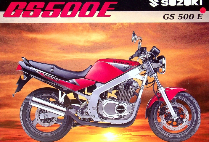 Suzuki GS 500 E Prospekt 10/1997