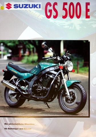 Suzuki GS 500 E Prospekt 199?