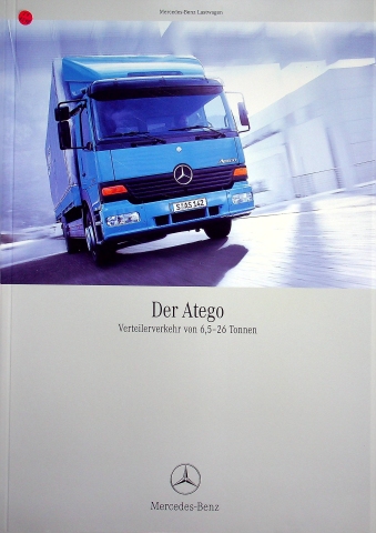 Mercedes Atego - Verteilerverkehr - Prospekt 06/2001