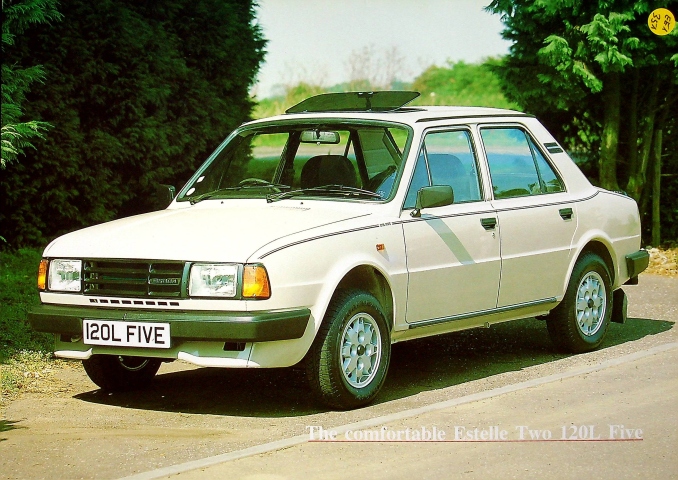 Skoda 120 L - UK - Prospekt 09/1988