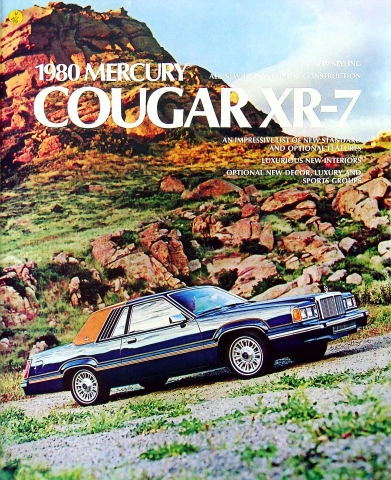 Mercury Cougar XR-7 - USA - Prospekt 1980