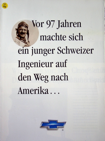 Chevrolet Blazer S 10 Pickup Prospekt 1997