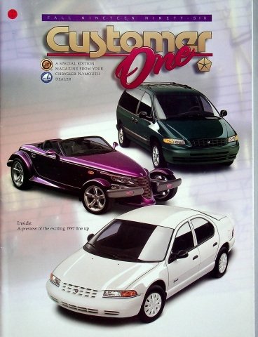 Chrysler Cirrus Sebring Concorde - USA - Prospekt 1996