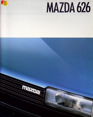 Mazda 626 - Schweden - Prospekt 198?