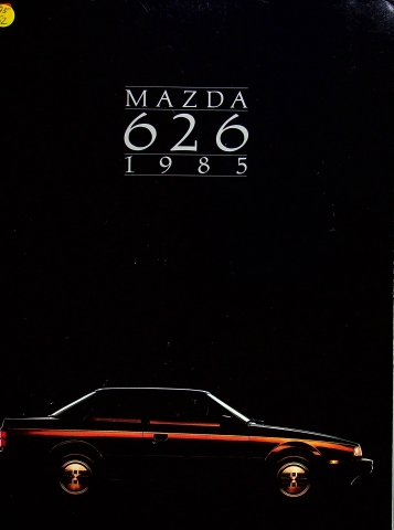 Mazda 626 - USA - Prospekt 1985