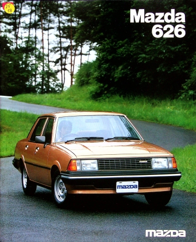 Mazda 626 - UK - Prospekt 198?