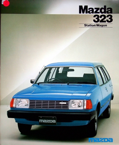 Mazda 323 - UK - Prospekt 198?