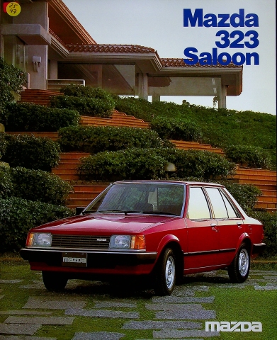 Mazda 323 - UK - Prospekt 198?