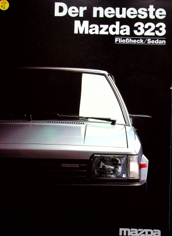 Mazda 323 - Österreich - Prospekt 1983