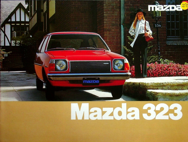Mazda 323 Prospekt 01/1977