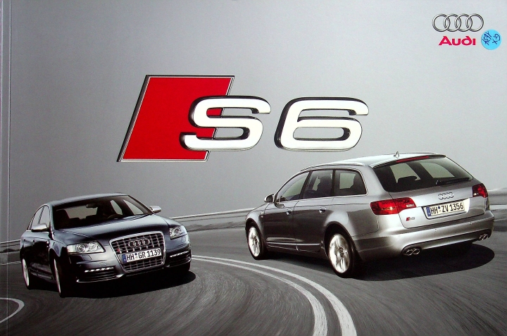 Audi S6 Limousine + Avant Prospekt 03/2006