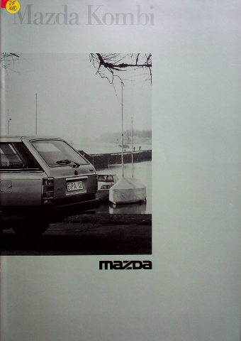 Mazda 323 929 Kombi Prospekt 01/1985