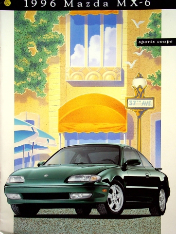 Mazda MX-6 - USA - Prospekt 1996
