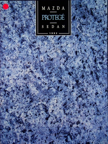 Mazda 323 Protege - USA - Prospekt 1992