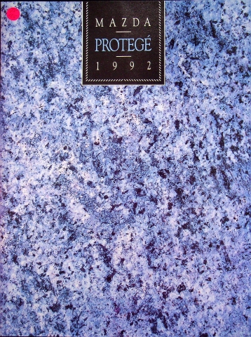 Mazda 323 Protege - Kanada - Prospekt 1992