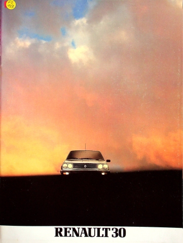 Renault R 30 Prospekt 198? Renault R 30 Prospekt 198?