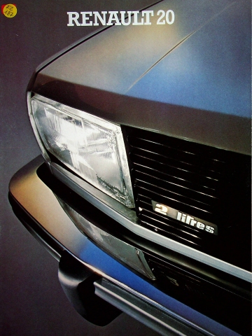 Renault R 20 Prospekt 198? Renault R 20 Prospekt 198?