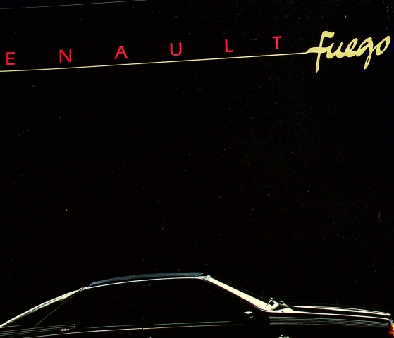 Renault Fuego - USA - Prospekt 1983