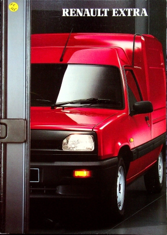 Renault Rapid Extra - UK - Prospekt 11/1991