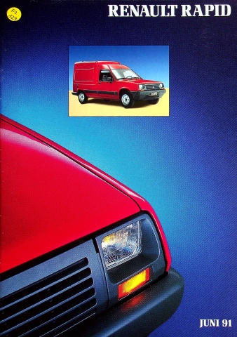 Renault Rapid Prospekt 07/1991