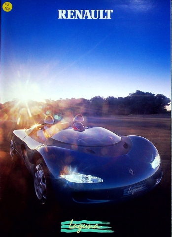 Renault Laguna Prospekt 09/1990