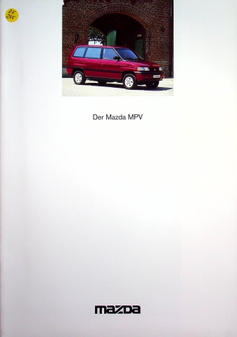 Mazda MPV Prospekt 09/1994