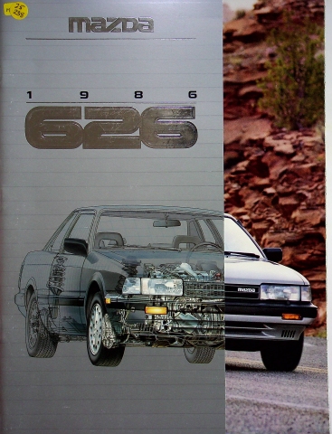 Mazda 626 - USA - Prospekt 1986