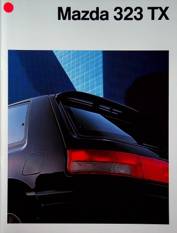 Mazda 323 TX Prospekt 05/1990