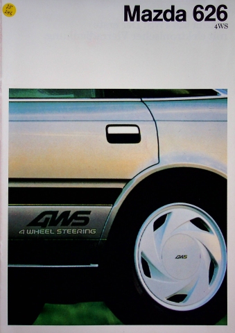 Mazda 626 4WS Prospekt 09/1987