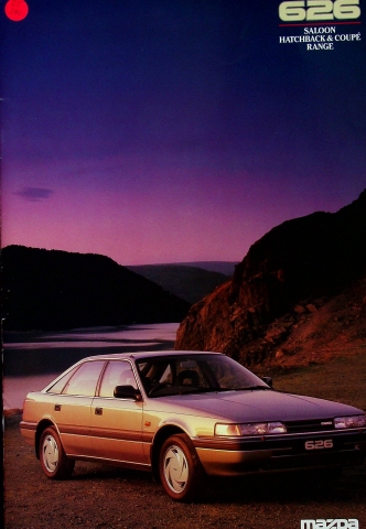 Mazda 626 - UK - Prospekt 09/1987