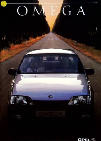 Opel Omega A Prospekt 09/1989