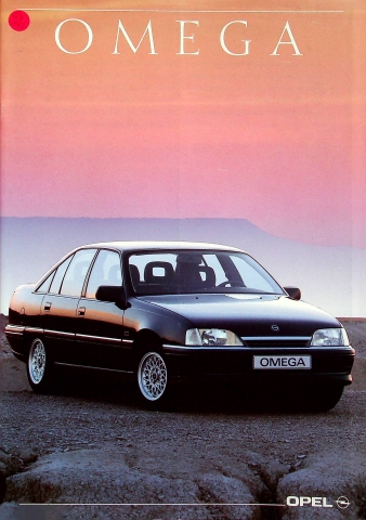 Opel Omega A Prospekt 09/1990