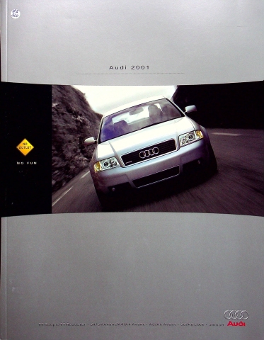 Audi A4 A6 allroad S4 S8 TT - USA - Prospekt 2001