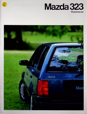 Mazda 323 Stationcar Prospekt 03/1992