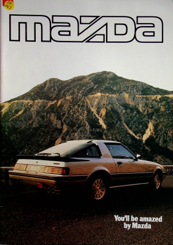 Mazda 323 626 RX-7 - UK - Prospekt 02/1985