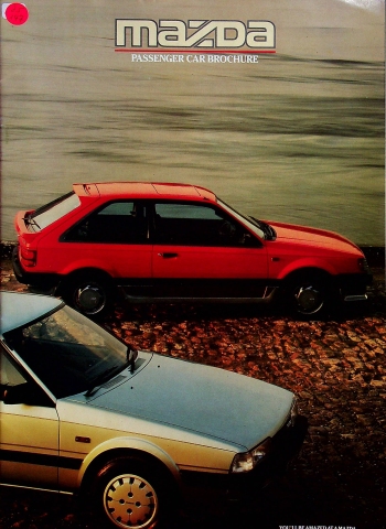 Mazda 323 - UK - Prospekt 1986
