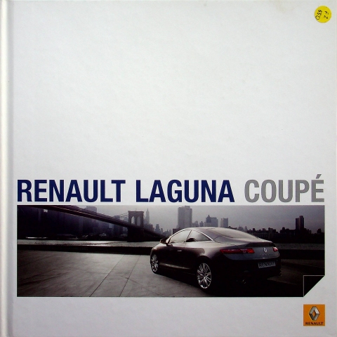 Renault Laguna Coupe - Hardcover - Prospekt 08/2008