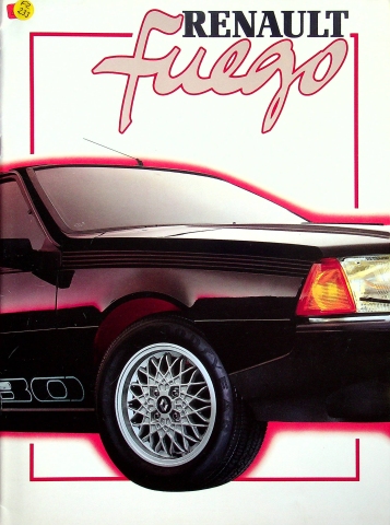Renault Fuego - UK - Prospekt 198? Renault Fuego - UK - Prospekt 198?