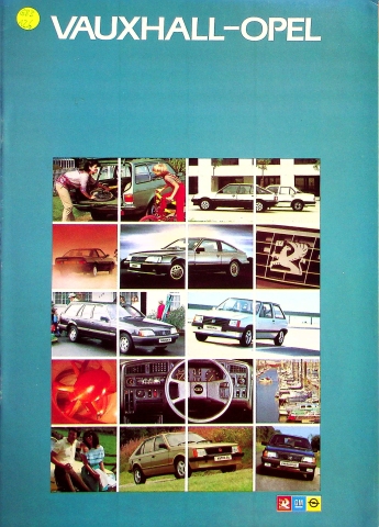 Vauxhall Opel - Modellprogramm - Prospekt 06/1983