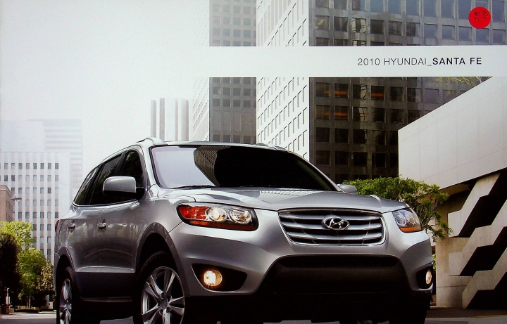 Hyundai Santa Fe - USA - Prospekt 2010
