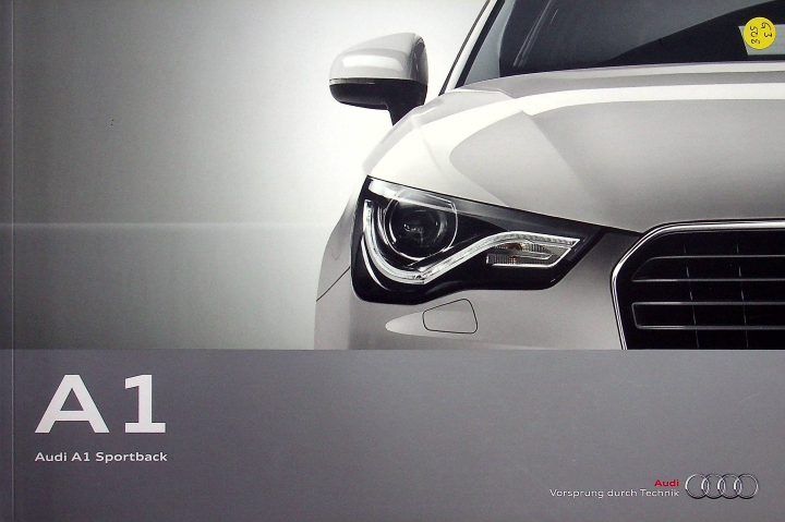 Audi A1 Sportback Prospekt 09/2011