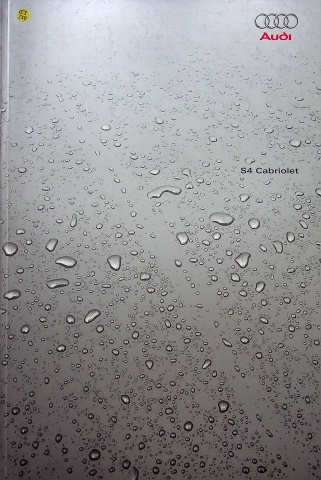 Audi S4 Cabrio Prospekt 09/2003