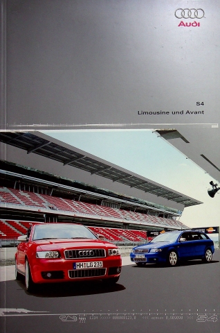 Audi S4 Limousine + Avant Prospekt 06/2003